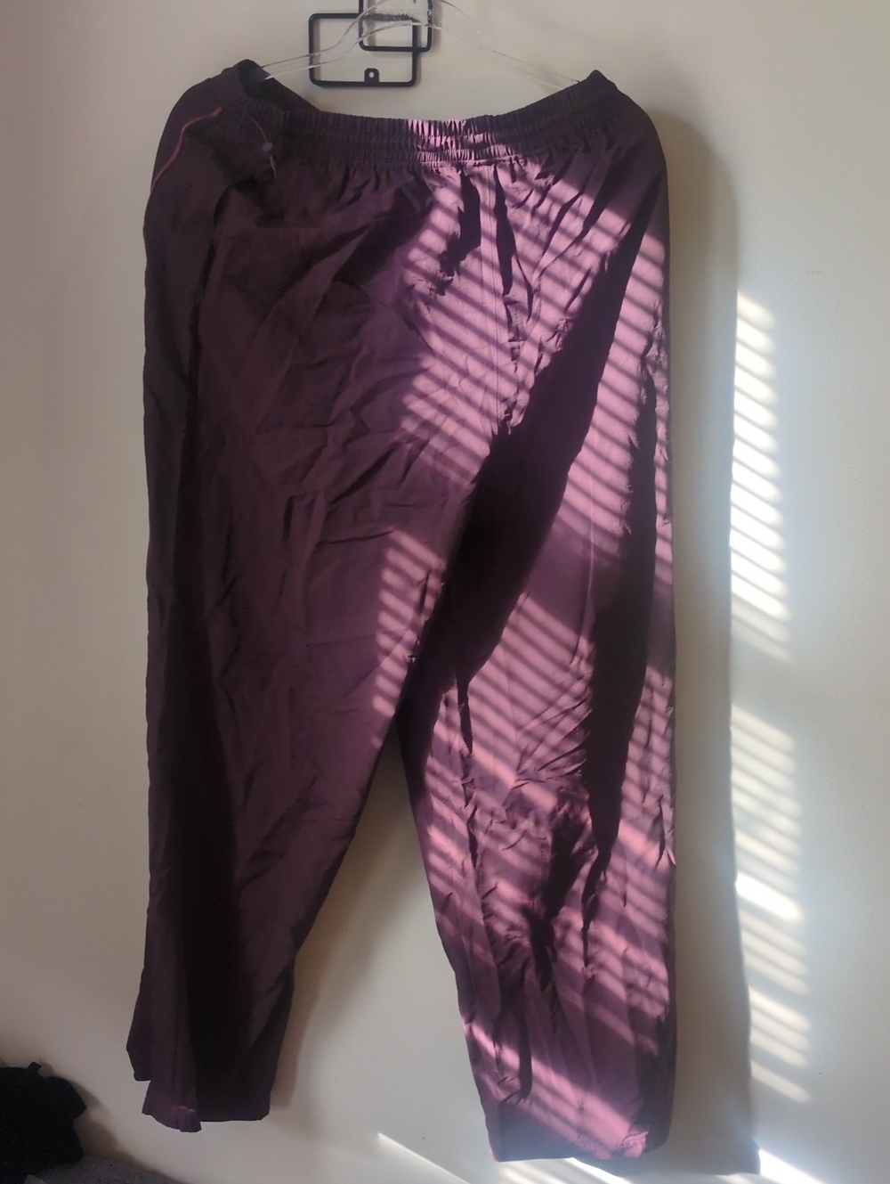 Gymshark Men's Plum Drawstring Waist Pants